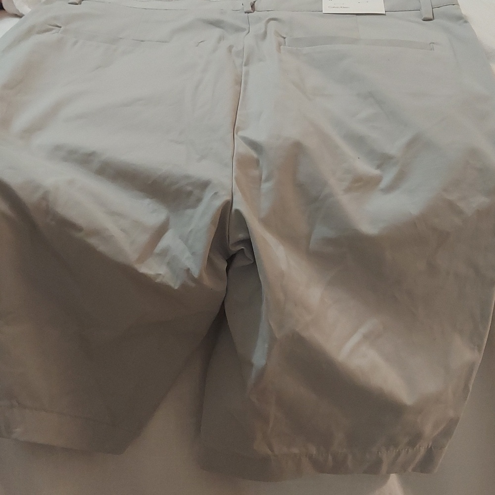 Calvin Klein Light Gray Dress Shorts Nwt Size 32